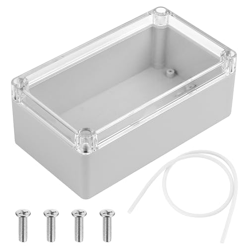Boite de Derivation Etanche Exterieur, Boite Derivation Etanche IP65, Boîtier de Projet Etanche Electrique Exterieur, Boîtes de Jonction Etanche, Boîte de Jonction Electrique(158 x 90 x 60 mm)