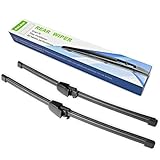 Rear Wiper Blade,ASLAM Type-E 11G for 2013-2017 Ford Escape and 2011-2017 Ford Explorer Rear Windshield,Lincoln MKC/MKX Exact Fit(Pack of 2)