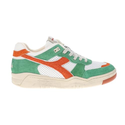 Diadora Mens B.560 Used Rr Italia Lace Up Sneakers Shoes Casual - Green - Size 10.5 M
