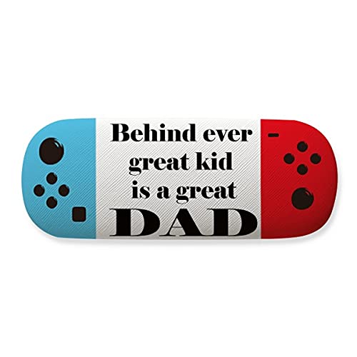 Étui lunettes de jeu original cadeau fête des pères créatif