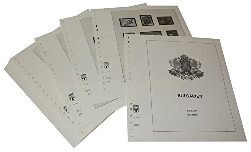 Album timbres Bulgarie feuilles pré-imprimées LINDNER 1998-2006 pour compléter votre collection