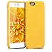 Produktbild kwmobile Hülle kompatibel mit Apple iPhone 6 / 6S - Hülle Silikon gummiert - Handyhülle - Handy Case in Honiggelb