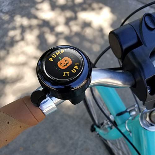 GRAPHICS & MORE Pumpkin Pump It Up Halloween Funny Humor Bicycle Handlebar Bike Bell