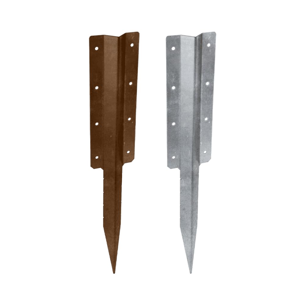 A. Perry Double Sleeper Straight Support Spike, Pre-Galvanised, 670mm
