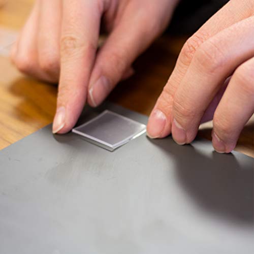 Gorilla Tough & Clear Double Sided Tape Squares, 24 1" Pre-Cut Mounting Squares, Clear, (Pack Of 1) #TOP5