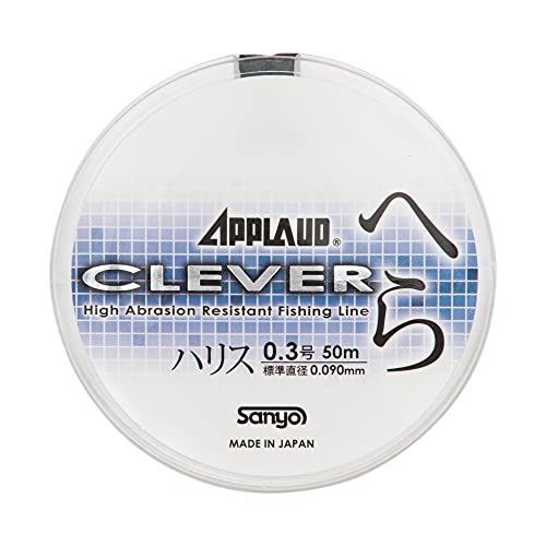 Sanyo Nylon Line Applaud Clever heraharisu 50 m 0.2 miniatura 4