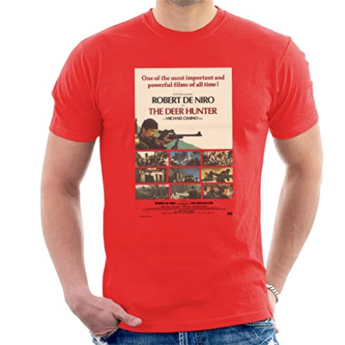 T-shirt The Deer Hunter noir pour homme idéal pour vos sorties ciné ou un look urbain