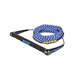 Ronix Combo 4.0 Hide Grip Wakeboard Handle w/75 ft. 5-Section Solin Rope - Assorted Colors