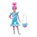 Trolls Costume Trolls Poppy Cosplay Halloween Clothing Clothes Kids Fancy Girl Dress Wig Necklace
