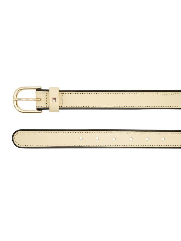 Image of Tommy Hilfiger Women's FERNA Non-Reversible Belt | Two-Tone Strap with Polished Buckle | Ideal for Gifting | Ideal for Gifting