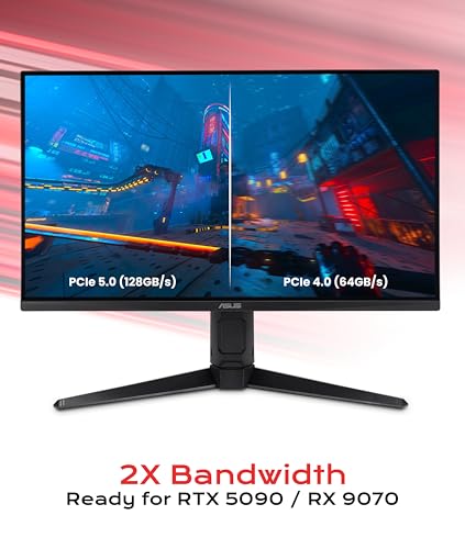 LINKUP - AVA5 PCIE 5.0 Riser-Kabel | RTX5090 RX9070 GPU Bereit | x16 128GB/s Geschwindigkeit | PCIe 4.0 & WRX80/WRX90E Kompatibel | Rechter Winkel, Schwarz 20cm (Gesamtlänge 24cm)