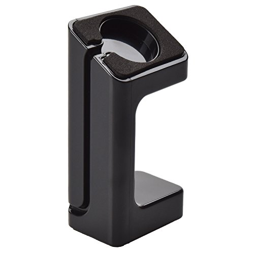 eLander Charging Stand Bracket Docking Station Cradle Holder for All Apple Watch Models Compatible with 38/42mm Series 3 Series 2 Series 1 Sport and Edition (Black)