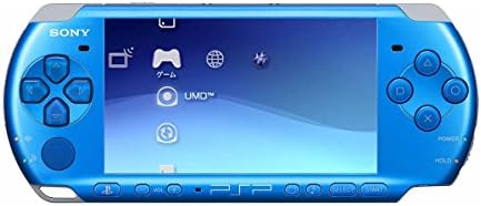 Sony Playstation Portable (PSP) 3000 Series Handheld Gaming Console System - Blue (Renewed)