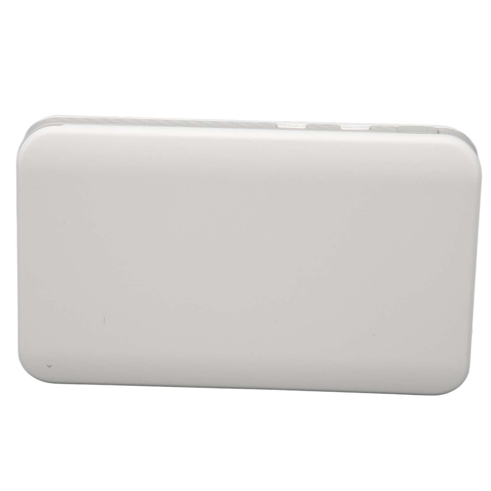 4G LTE Mobiler WLAN Hotspot mit SIM Kartensteckplatz, Tragbarer 150 Mbit/s Hochgeschwindigkeits WLAN Router für Asien, Europa, Unterstützt Mehrere Geräte, 2100 mAh Akku
