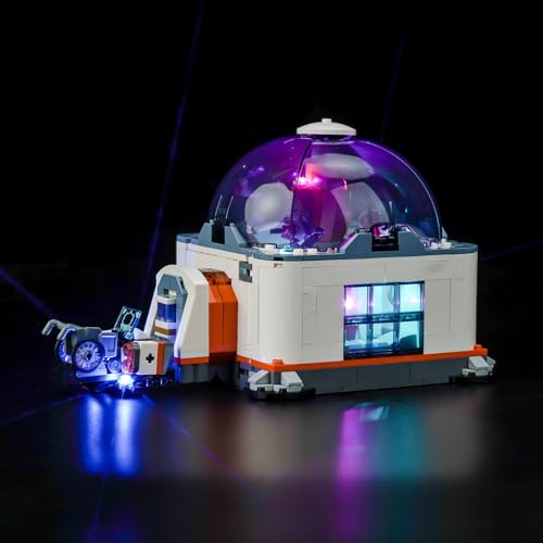 Hilighting Upgraded Led Light Kit for Lego Space Science Lab Building Set, Compatible with Lego 60439 (Model Not Included)