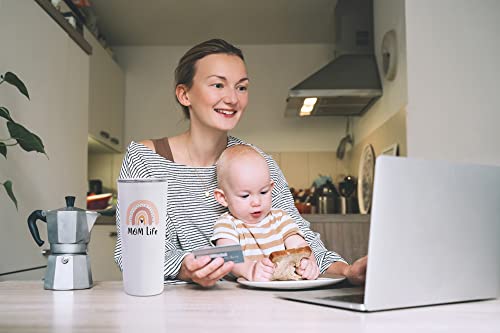 Mom Life Tumbler - 22oz - Mom Tumbler - Mom Cup - Mama Gifts - Best Mom Gifts for Christmas - Mama Tumbler - New Mom Essentials - Boy Mom Gifts - Girl Mom Gifts - Image 5