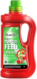 PlantWiz Organic Tomato Feed Concentrate for Healthier & Tastier Tomatoes | Natural Plant Feed for Tomatoes - Suitable Plant Food for Indoors & Outdoors - Makes Upto 33 Watering Cans* (1L)