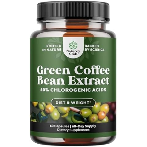 Pure Green Coffee Bean Extract - Natural Energy Supplement Cover