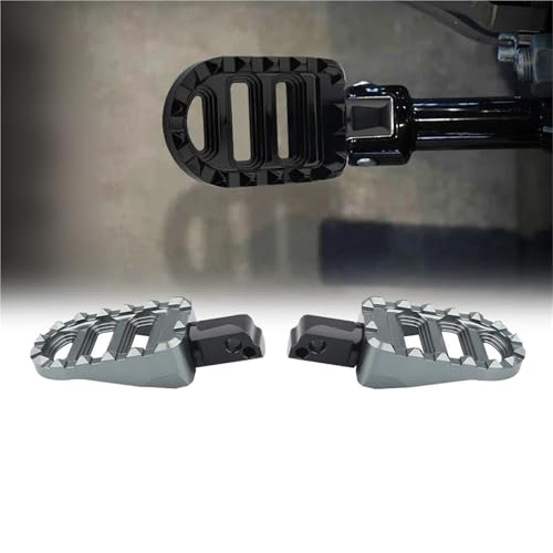 Repose-Pieds Arrière pour Éviter la Fatigue Passager sur Harley FatBob FXFB