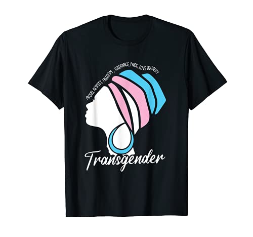 Trans-gender Pride LGBT-Q Inspirational Woman Proud Ally Camiseta