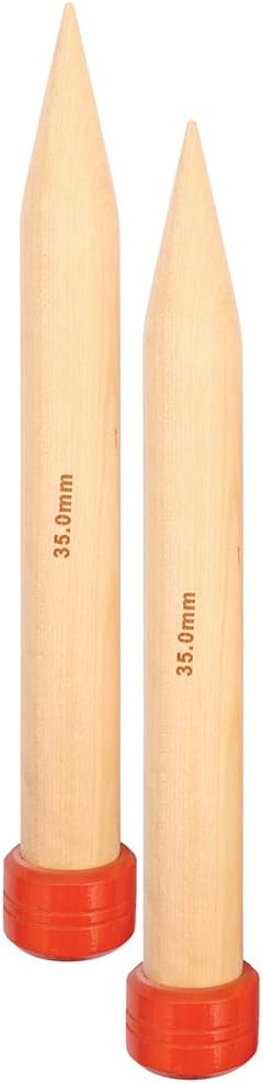 KnitPro Jumbo Single Pointed Needles 14" (35cm) | 35.00mm