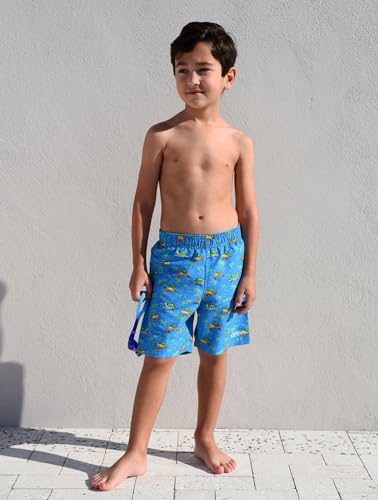 Dolfin Youth Little Boys’ Printed Swim Trunks Snappy 6
