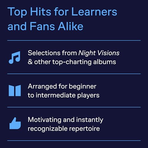 Imagine Dragons for Easy Piano – Sheet Music Songbook | 14 Modern Pop Rock Arrangements for Beginners and Intermediate Players | Piano Music Book with Chords and Lyrics | Great for Students and Home Paperback – June 1, 2019 - Image 5