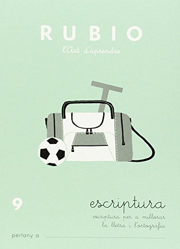 Rubio E-9 CAT - Cuaderno escritura (Escriptura RUBIO (català))