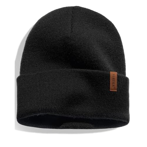 FURTALK Beanie for Men Women Cuffed Thick Knitted Unisex Winter Hat Beanies Skull Cap