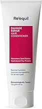 Re'equil Damage Repair Conditioner with Murumuru & Pea Protein | Silicone Free Conditioner | Repairs, Nourishes, and Detangles Hair | Great for Curly, Damaged Hair | 125 g