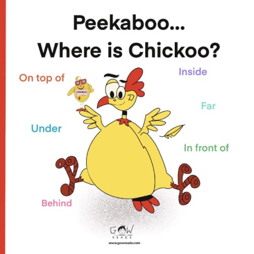 PEEKABOO...WHERE IS CHICKOO? | Positional words story | Age 1-6: Early readers book