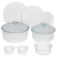 Algopix Similar Product 6 - CorningWare French White Round Bakeware