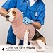 PUMYPOREITY Hundekopfverband für Ohrhämatome, Katzen Schutzanzug Kopfverband Hunde schal Ohrenschutz Hunde Shirts Katzenbody Nach Op(Hautrosa, S)