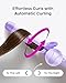 Wavytalk Rotating Curling Iron Set, Curlmaker Pro, Automatic Hair Curler with 3 Sizes Ceramic Barrel(0.5