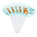 GRAPHICS & MORE Guess What Corgi Butt Funny Joke Heart Love Cupcake Picks Toppers Decoration Set of 6