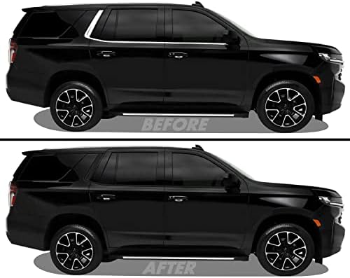 Front Rear Reflector Blackout Kit Fits 2025 Chevy Suburban Smoke - Foto 5