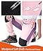 Girls Waterproof Snow Pants Kids Outdoor Windproof Softshell Fleece Lined Thermal Snowboard Pants Zip Pockets Elastic Waist Size 8-10 Pink&Purple S