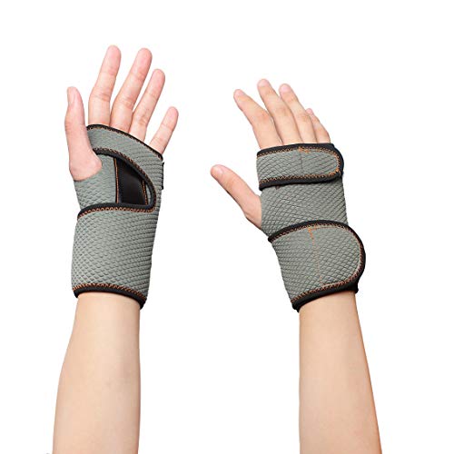 Attelle de Tunnel carpien, orthèse de Poignet Grise - Soulage la Douleur causée par Les entorses et Les foulures de Poignet et de Poignet