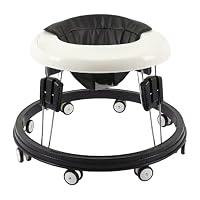 Baby Walker, Walkers for Baby with 8 Universal Wheels, 9 Adjustable Heights, Foldable Baby Walkers for Toddlers Girls and Boys