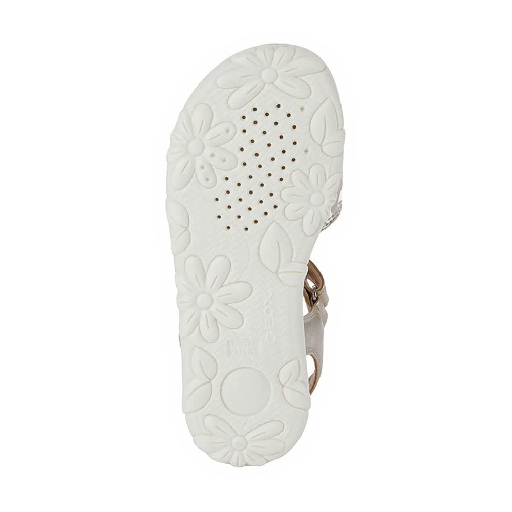 Geox J Sandal Haiti Girl, Sandalias para Niña