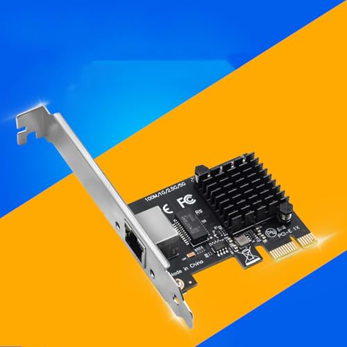 Tarjeta de Red Base-T con Controlador RTL8126 Adaptador Ethernet PCIe 5G miniatura 4