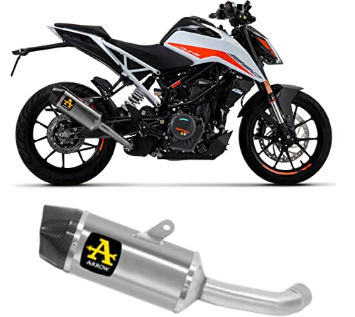Silencieux Arrow aluminium Indy-Race pour sublimer vos trajets en KTM Duke 390