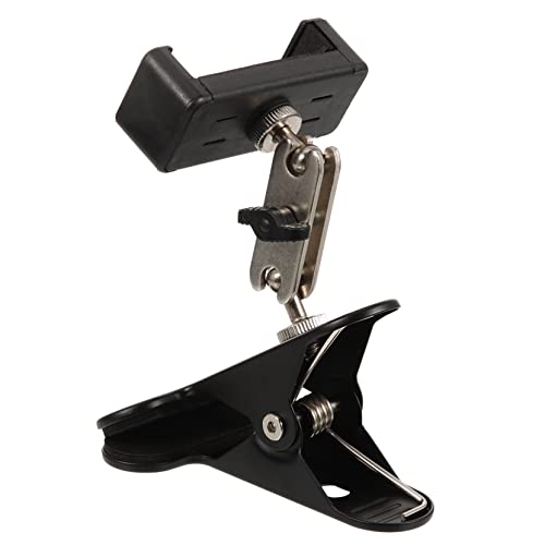 Supporto per Telefono Regolabile con Rotazione Clip Stabile per Scrivania Smartphone e Tablet per e Palestra