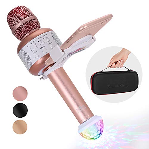 KaraoKing Karaoke Microphone - Wireless, Bluetooth Karaoke Machine for Kids & Adults