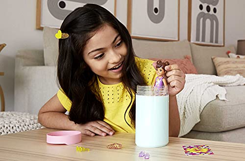 Barbie GTT25​ Chelsea Color Reveal Doll with 6 Surprises: 4 Bags with Cover-Up, Shoes, Towel & Accessory, Multicolor, 15.88 cm*8.4 cm*8.4 cm