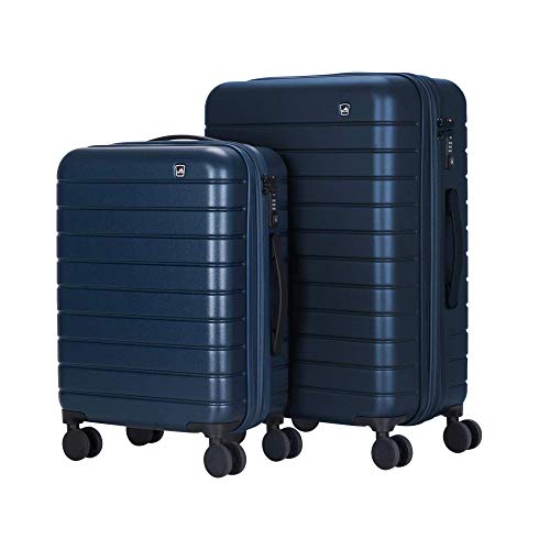 Image of Sherrpa Destiny Hardside Collection Polycarbonate Expandable Luggage Trolley with Spinner Wheels & TSA Approved Combination Lock - (Cabin Size - 20 inch)