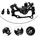 Aluminum Alloy Mechanical Disc Brake for Mountain for Bike, Road for Bike & Folding for Bike — Front (180mm) or Rear (160mm) Caliper Brake, 190g(F160-180)