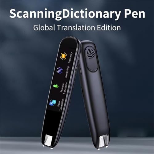 Image of AI Pen - AI Smart Pen for Real-Time Translation, Instant AI Answers, Multipurpose Translation Pen, 150+ Language Translator Device with Touch Screen, Wi-Fi Wireless Reading Pen (Black)