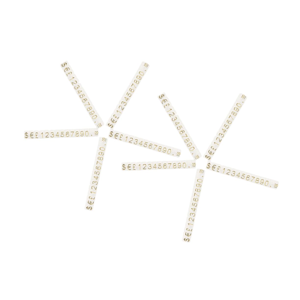 Housoutil 4 Sätze Preisschild Halter Für Schmuck Verstellbarer Preisanzeige Mit Basis Transparentes Preisdisplay Für Einzelhandel Und Geschäft Robustes Und Design 10 Saiten * 4