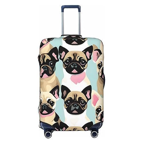 Housse pour valise EdWal lavable voyagez sans rayures avec votre carlin XL